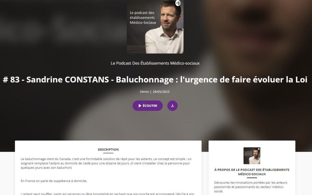 Podcast sur le Baluchonnage