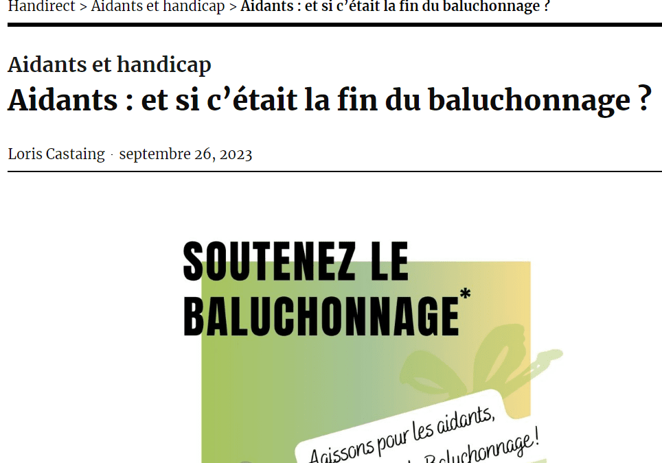 Relai de notre mobilisation sur Handirect