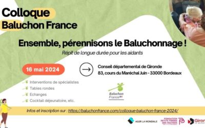 Les inscriptions pour le colloque Baluchon France sont ouvertes !