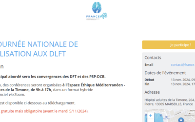  Journée Nationale de sensibilisation aux DLFT